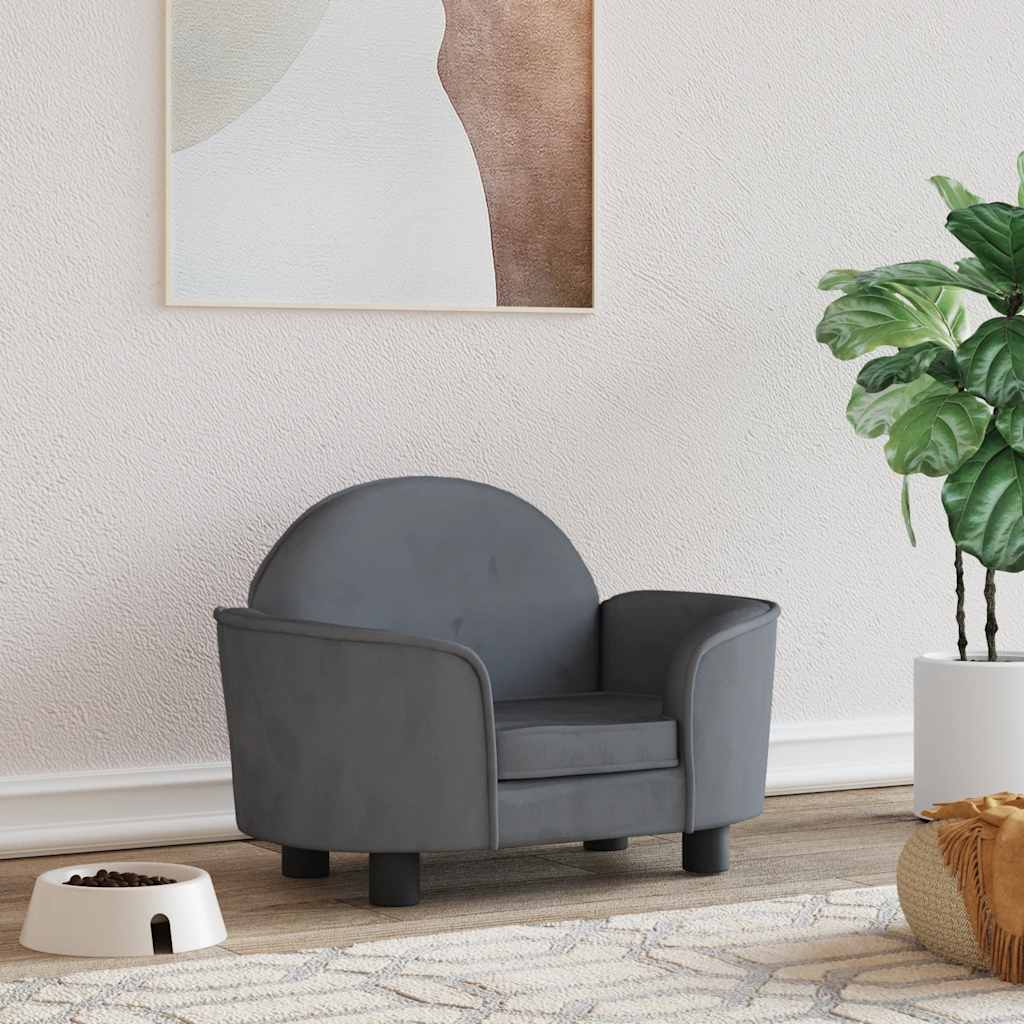 Gulta Suņiem, , 66X40X45 Cm, Samts